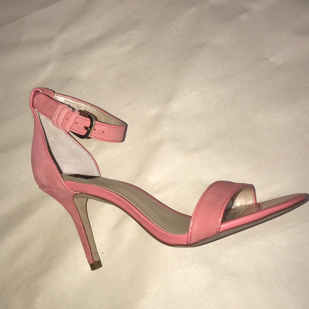 Two-Piece Suede Heels - Picture 5 of 5